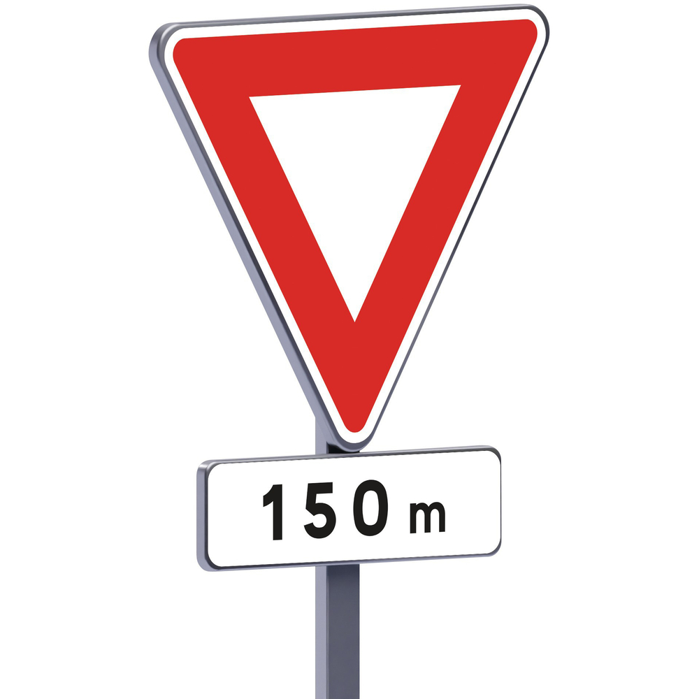 AB3b-500-Classe 1-Cédez le passage à 150m TALIAPLAST - 523323