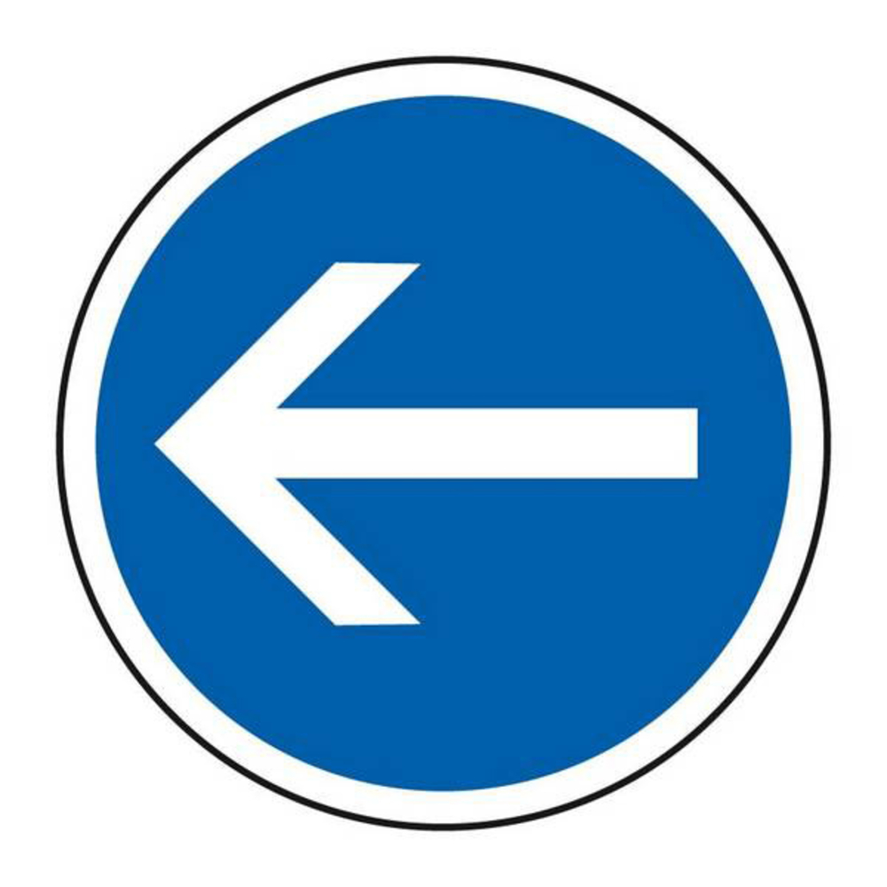 B21-2-450-Classe 1-Obligation de tourner à gauche TALIAPLAST - 523509