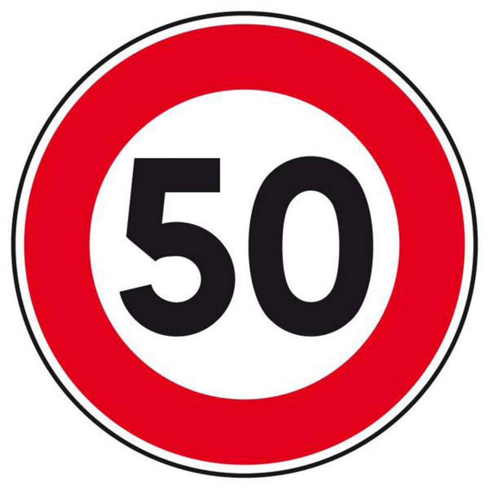 B14-450-Classe 2-Limitation de vitesse à 50km/h TALIAPLAST - 523554