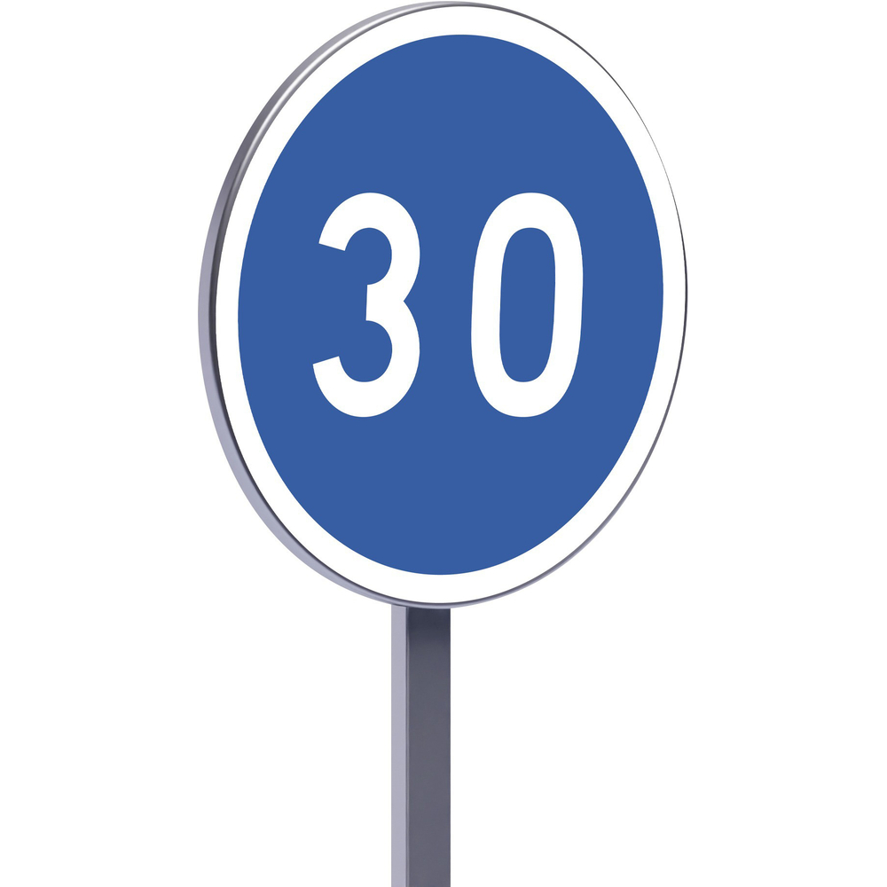 B25-450-Classe 2-Vitesse minimale obligatoire ...X km/h TALIAPLAST - 523577