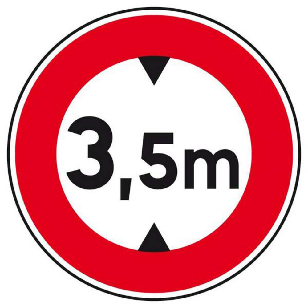 B12-650-Classe 1-Interdiction si hauteur supérieure à.. TALIAPLAST - 523608