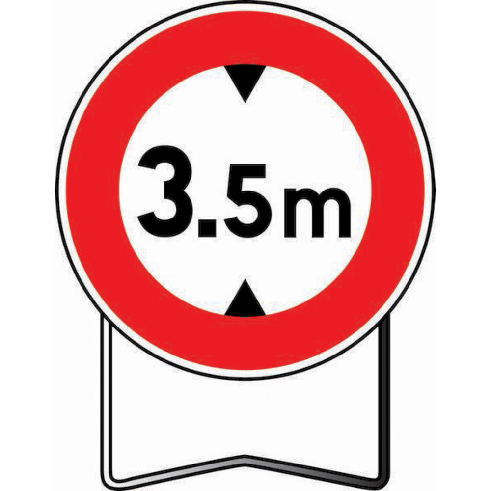 B12 850 C2 INTERDICTION SI HAUTEUR SUPERIEURE A TALIAPLAST - 524110