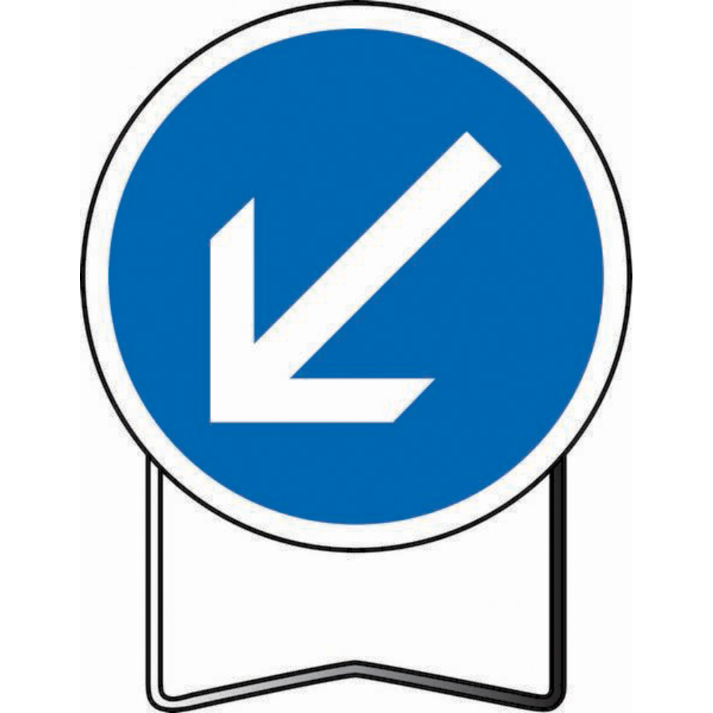 B21a2 850 C2 PASSAGE OBLIGATOIRE A GAUCHE TALIAPLAST - 524117