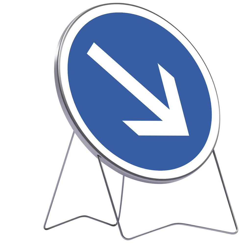 B21a1 650 C2 PASSAGE OBLIGATOIRE A DROITE TALIAPLAST - 524516