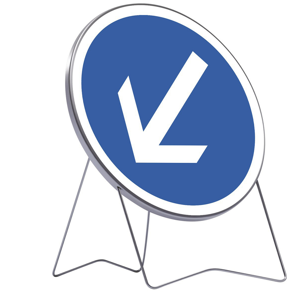 B21a2 650 C2 PASSAGE OBLIGATOIRE A GAUCHE TALIAPLAST - 524517