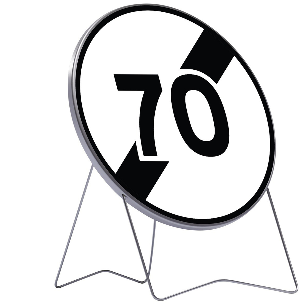 B33 650 C2 FIN DE LIMITATION DE VITESSE A 70KM/H TALIAPLAST - 524523