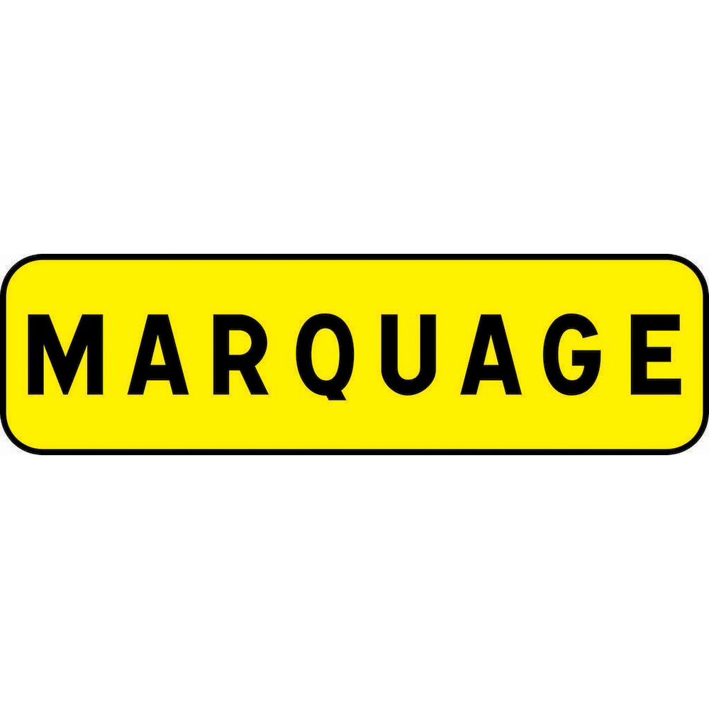 KM9 C2 900 JAUNE MARQUAGE TALIAPLAST - 525119