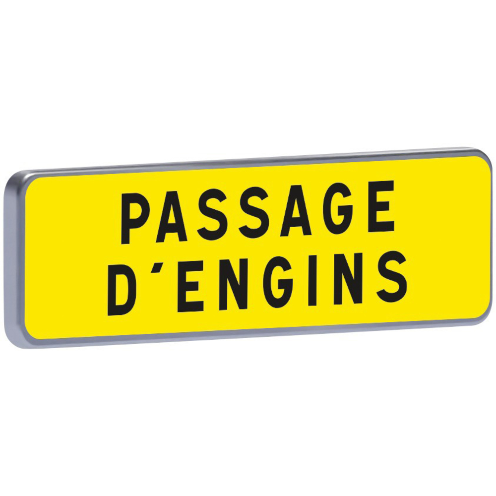 KM9 T1 900 JAUNE PASSAGE D'ENGINS TALIAPLAST - 525229