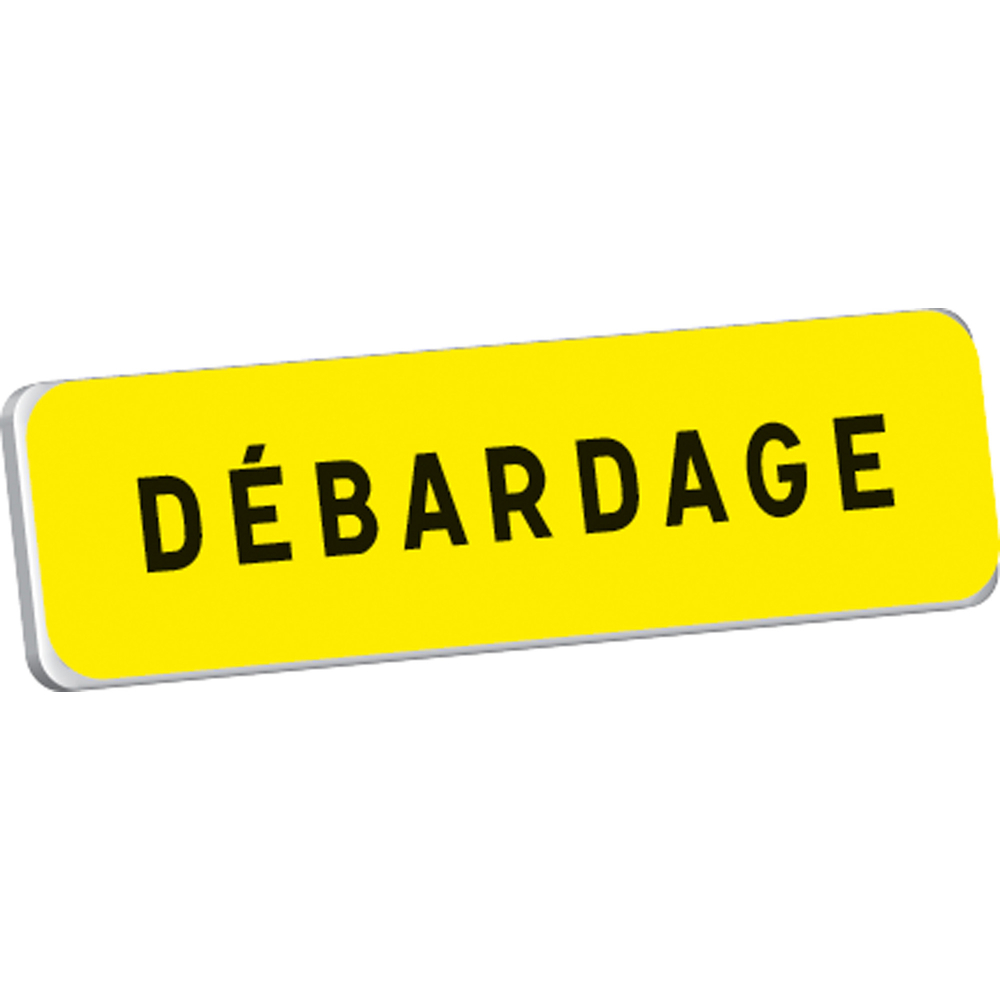 Panonceau Débardage KM9 classe T1 700 x 200 TALIAPLAST - 525324