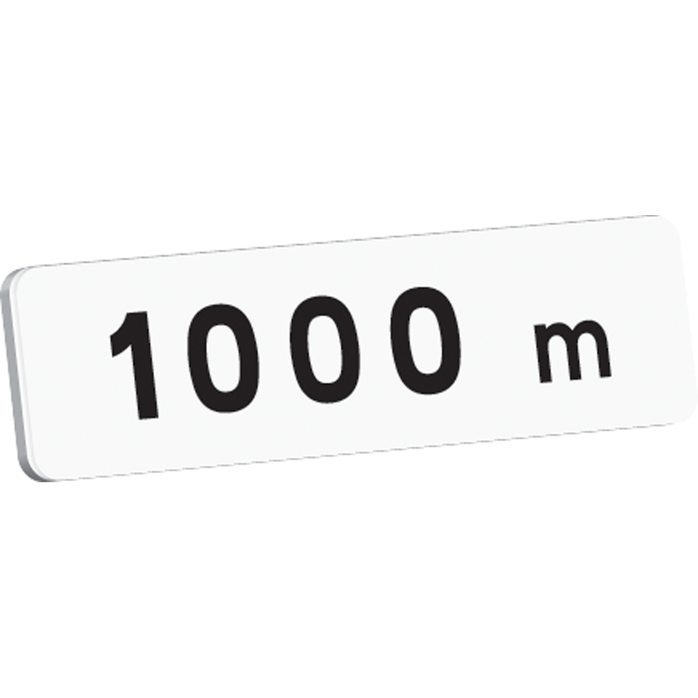 Panonceau Distance en m M1 classe T1 700 x 200 TALIAPLAST - 525341