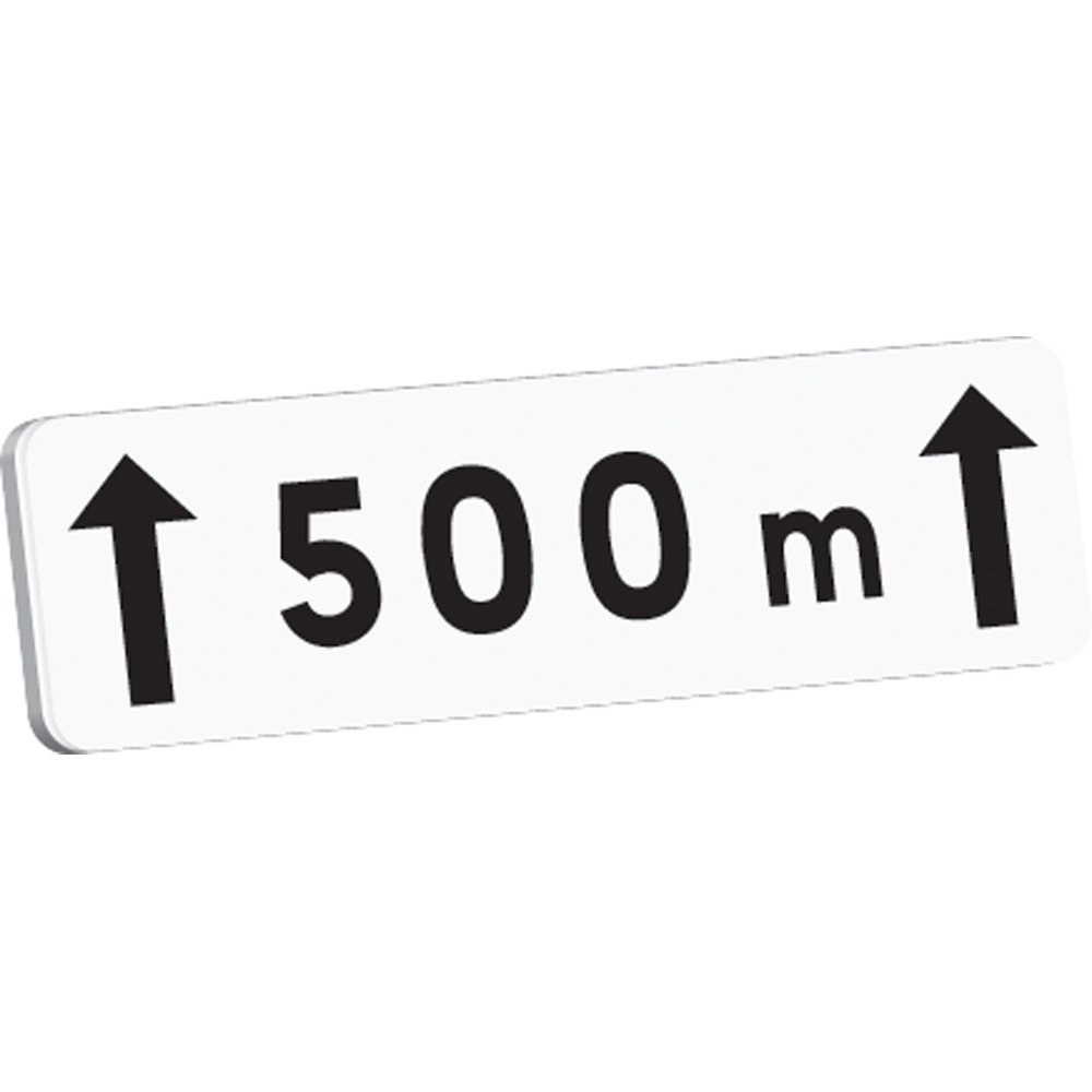 Panonceau Distance étendue à --- m M2 classe T1 700 x 200 TALIAPLAST - 525342