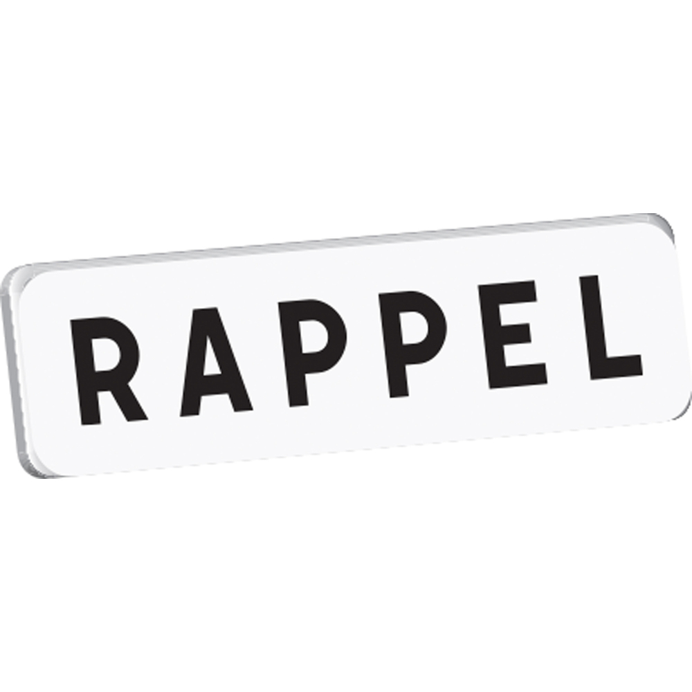 Panonceau RAPPEL M9 classe T1 700 x 200 TALIAPLAST - 525343