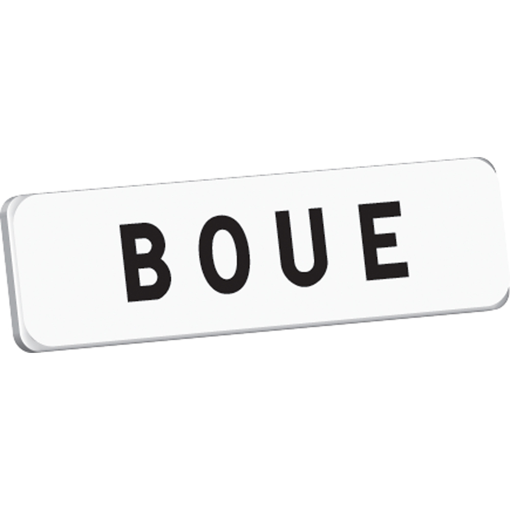 Panonceau BOUE M9 classe T1 700 x 200 TALIAPLAST - 525350