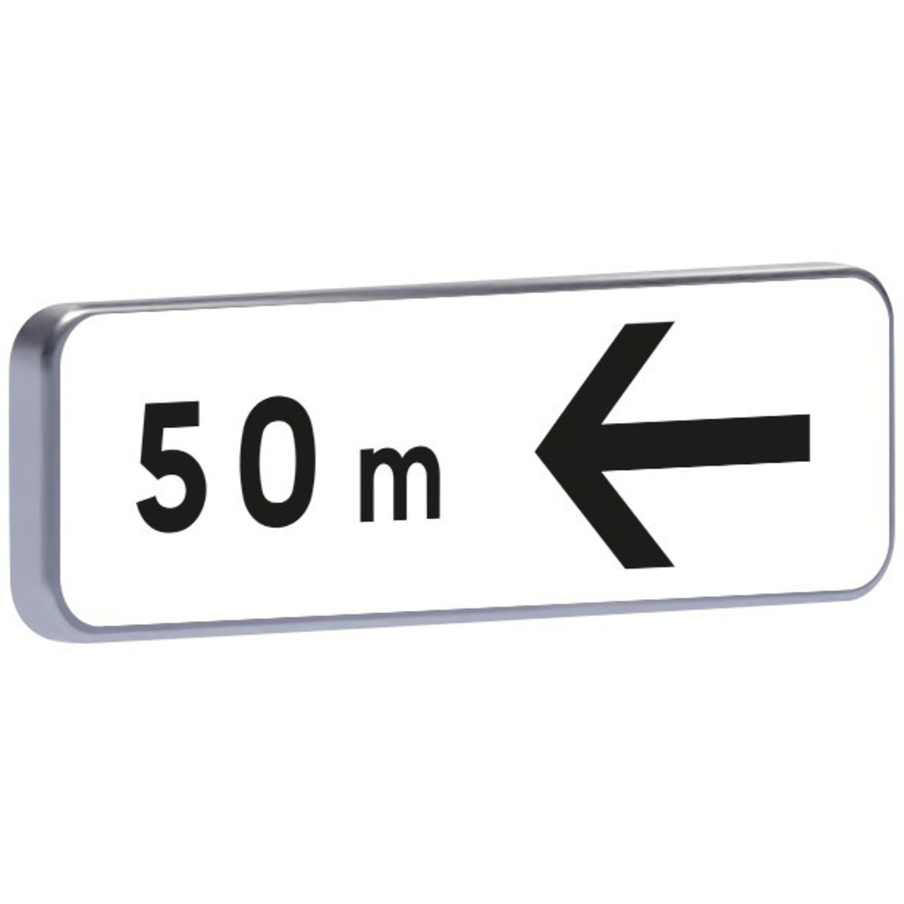 Panneau permanent M3b4 flèche à droite 500x150 c1 TALIAPLAST - 525543