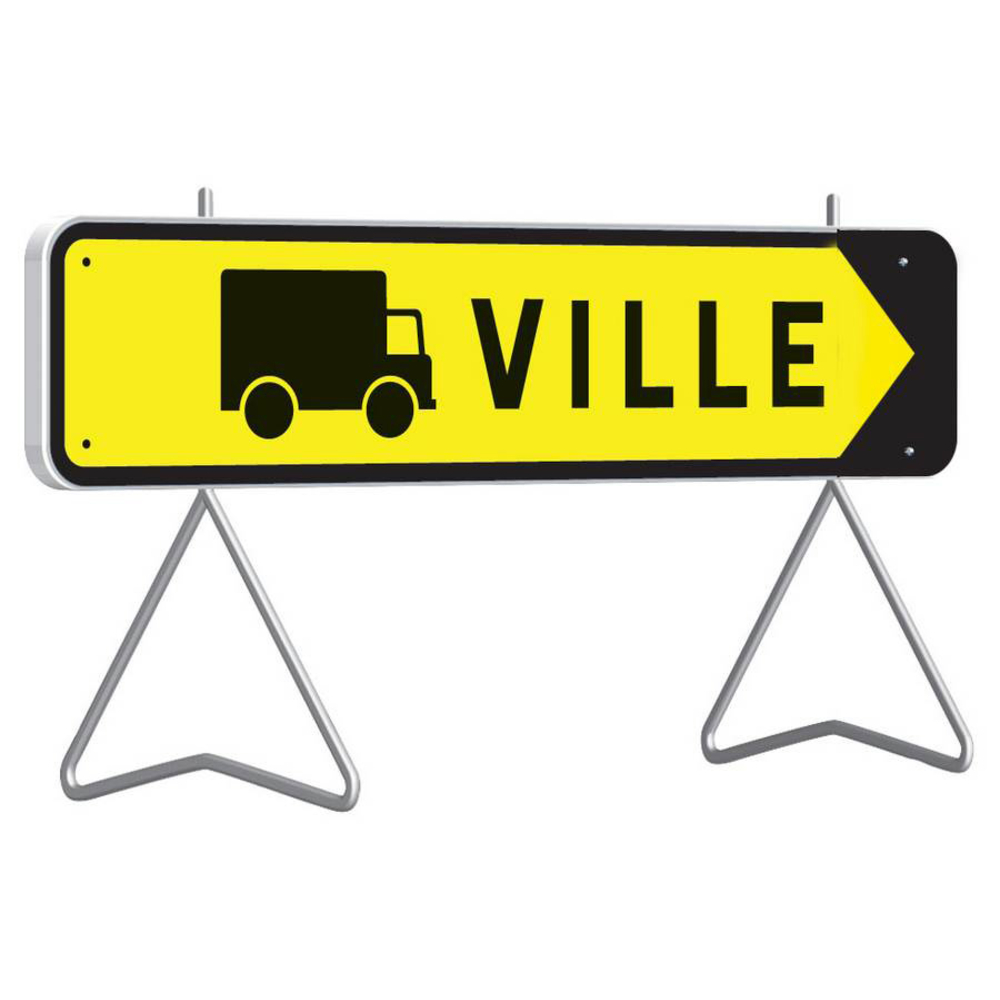 KD21b 1300 T1 DEVIATION VERS 'VILLE' FLECH.AMOV(CAMION) TALIAPLAST - 526007