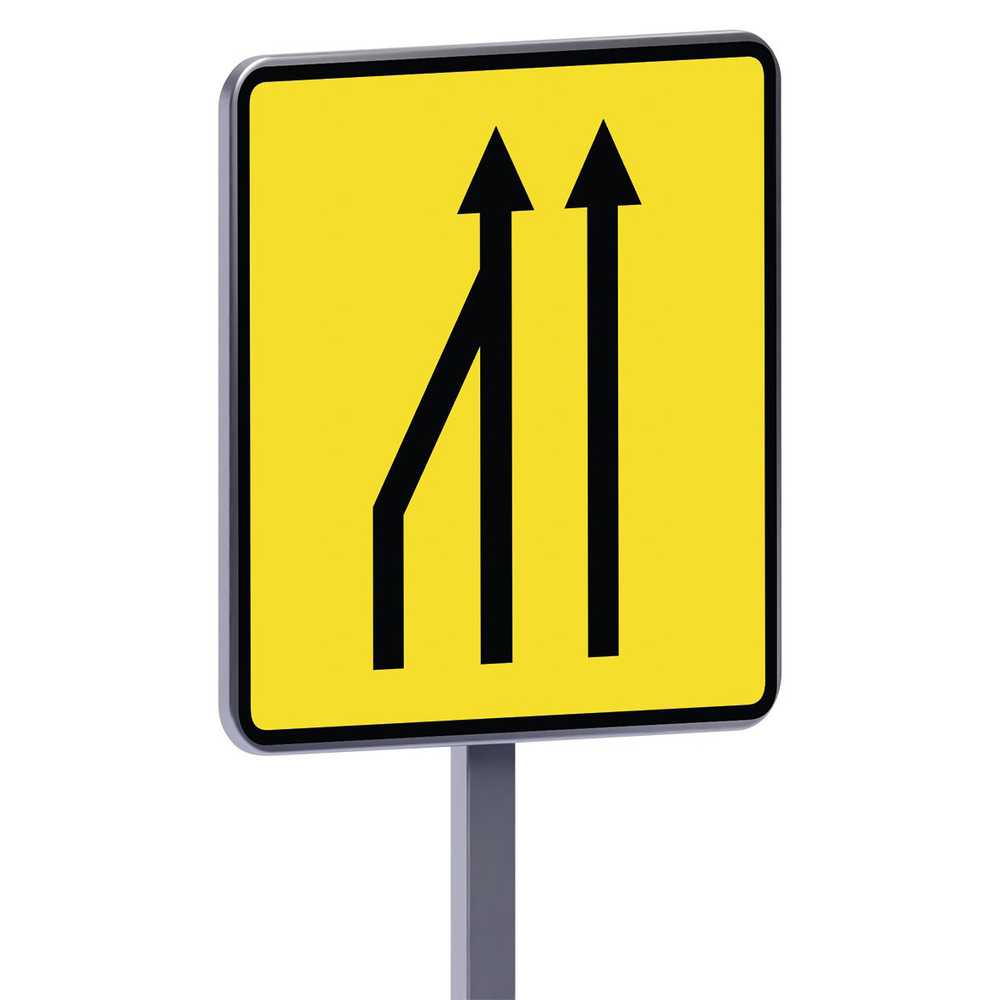 Panneau temporaire Kd10a ex.5 changement de trajectoire 900x900 c2 TALIAPLAST - 526304