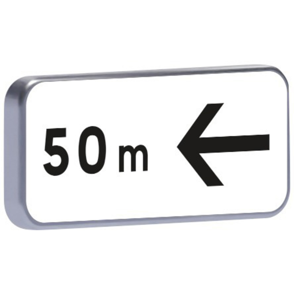 Panneau permanent M3b4 flèche à droite 350x150 c2 TALIAPLAST - 527659