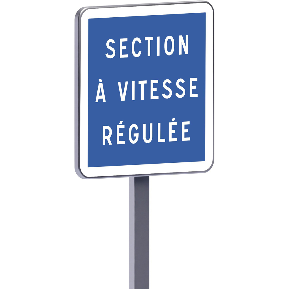 Panneau permanent C51a 500x500 c1 section à vitesse régulée TALIAPLAST - 528124