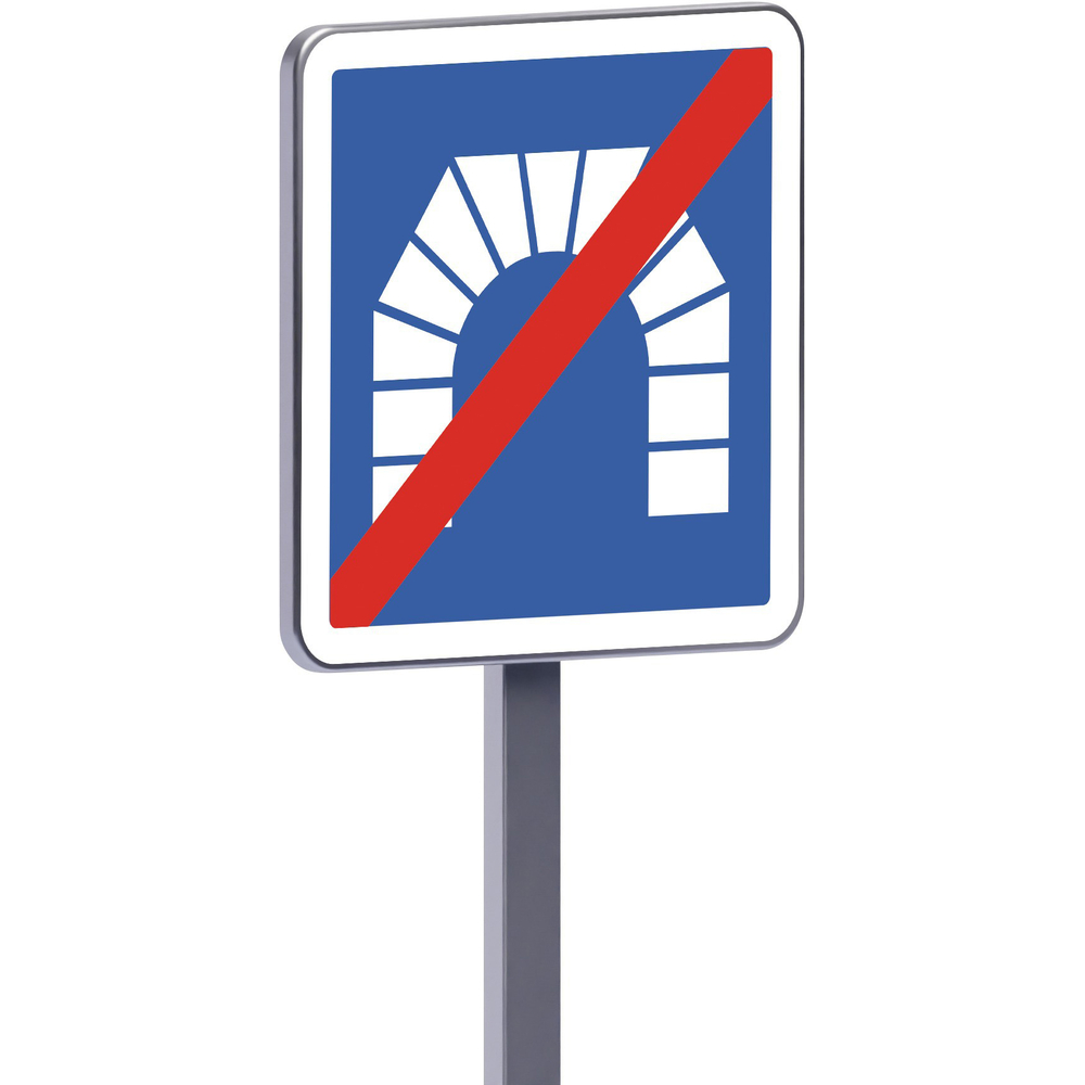 Panneau permanent C112 700x700 c1 fin de tunnel TALIAPLAST - 528230