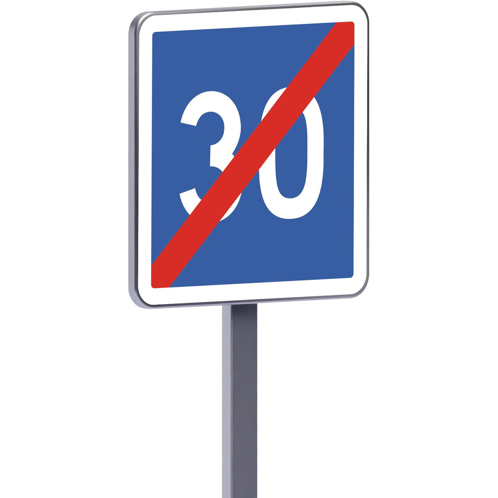 Panneau permanent C4b 700x700 c2 fin de vitesse conseillée TALIAPLAST - 528254