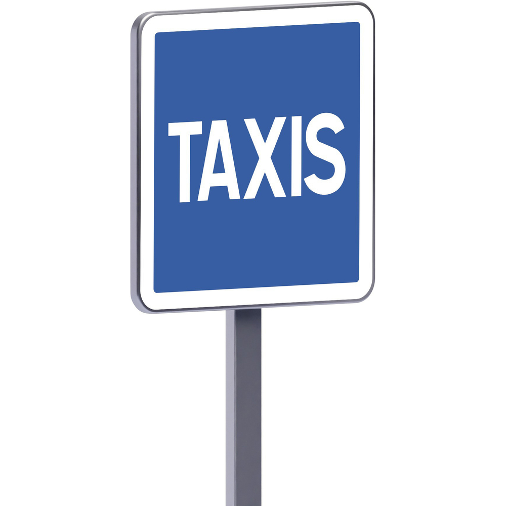 Panneau permanent C5 700x700 c2 station de taxis TALIAPLAST - 528255