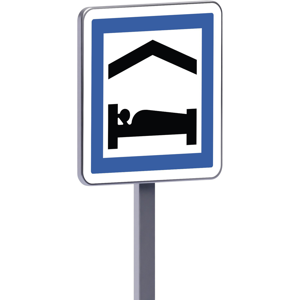 Panneau permanent Ce5b 500x500 c1 chambres d'hôtes ou gîte TALIAPLAST - 528310