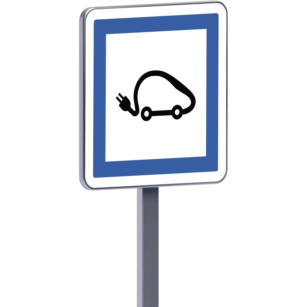 Panneau permanent Ce15i 500x500 c1 poste de recharge de véhicules électriques 7sur7 et 24sur24 TALIAPLAST - 528323