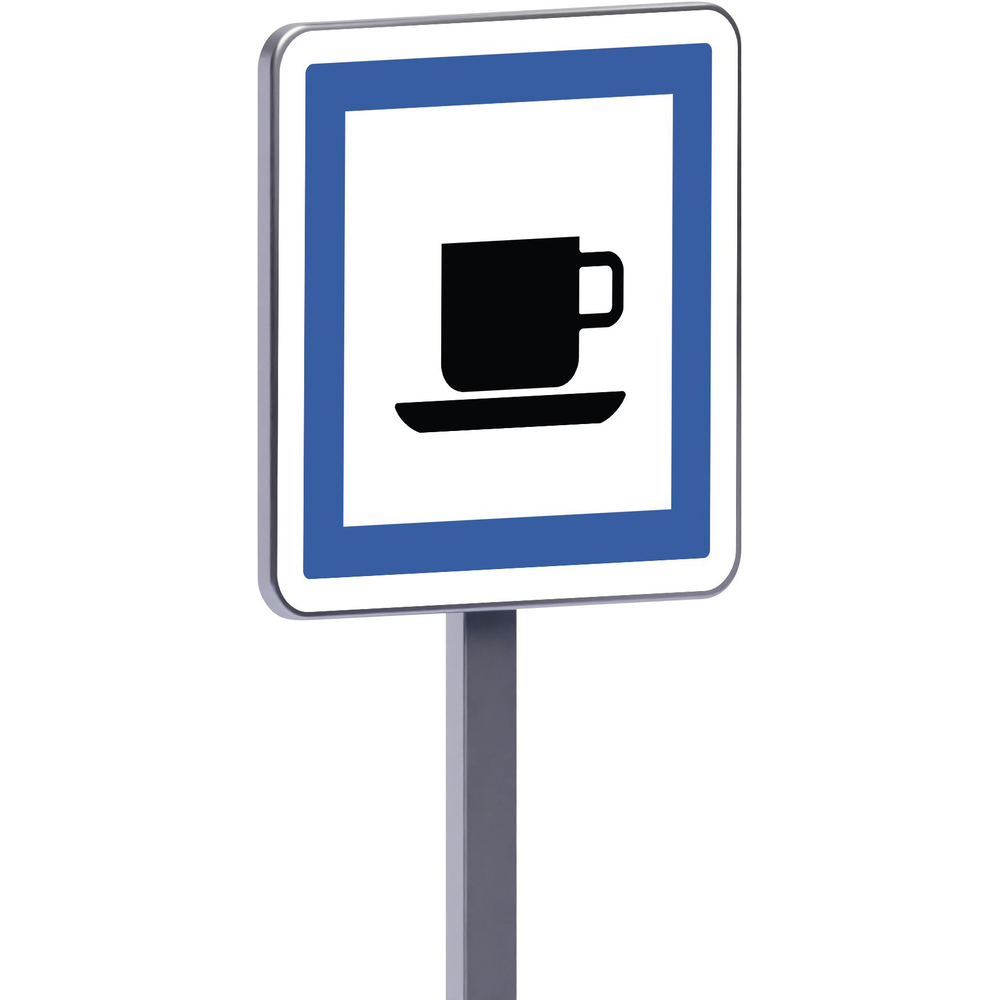 Panneau permanent Ce18 500x500 c1 établissement débit de boissons TALIAPLAST - 528327