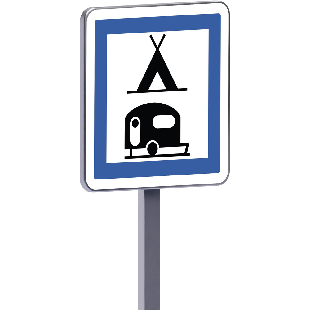 Panneau permanent Ce4c 500x500 c2 terrain de camping pour tentes caravanes et autocaravanes TALIAPLAST - 528358