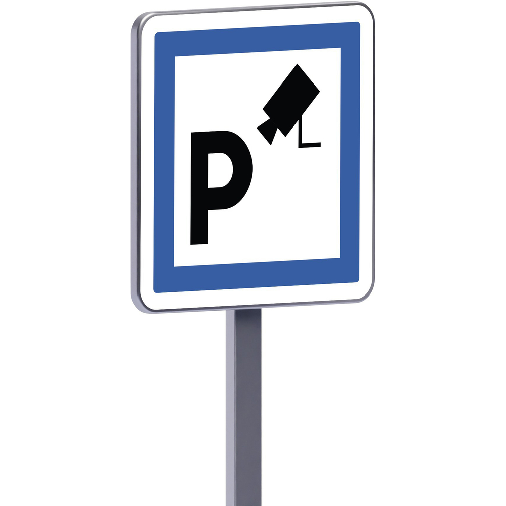 Panneau permanent Ce9 500x500 c2 parc de stationnement sous videosurveillance TALIAPLAST - 528365