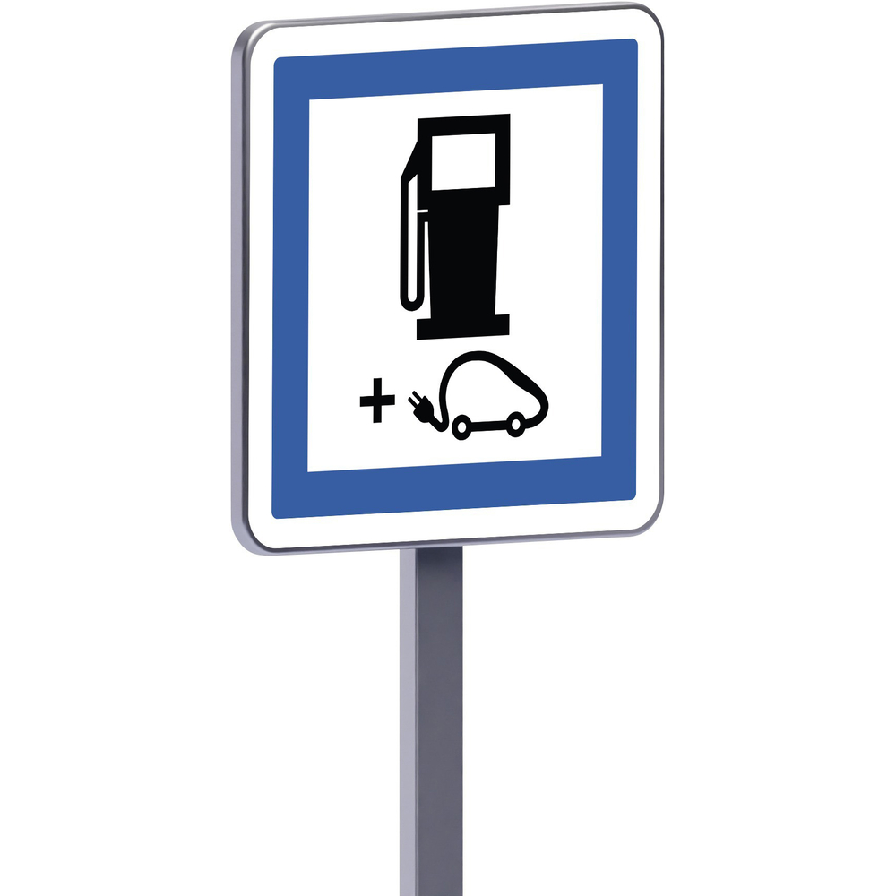 Panneau permanent Ce15g 500x500 c2 distribution de carburant et recharge électriques TALIAPLAST - 528371