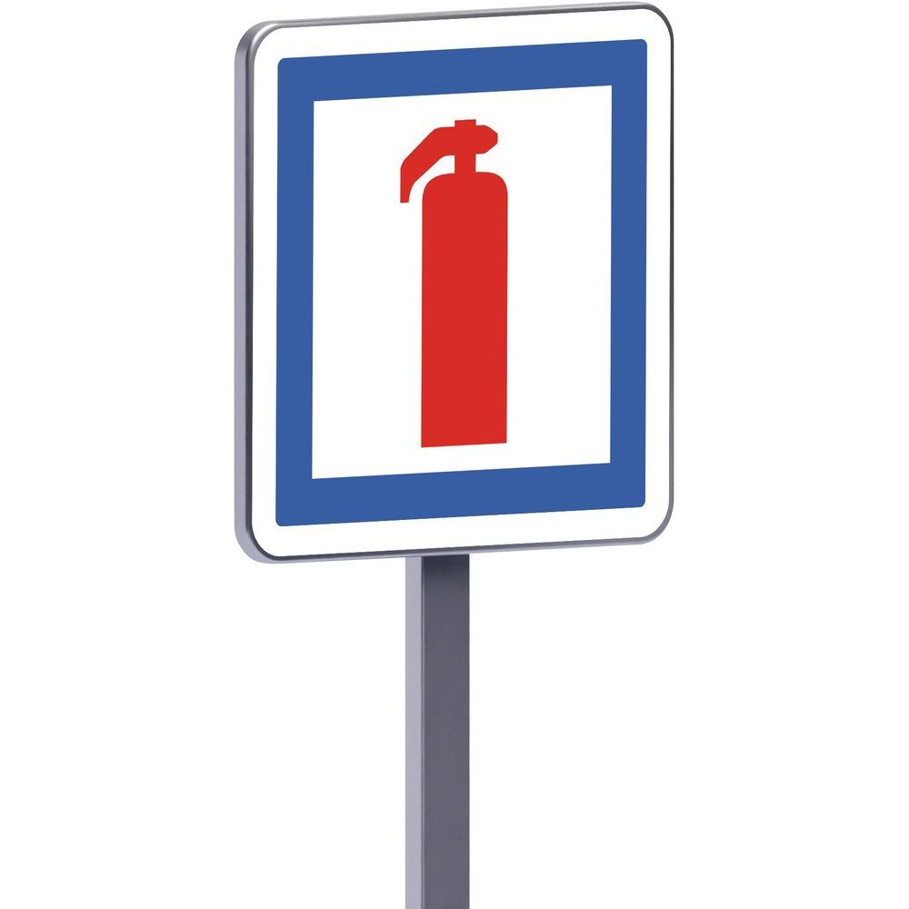 Panneau permanent Ce29 500x500 c2 moyenne de lutte contre l'incendie TALIAPLAST - 528389