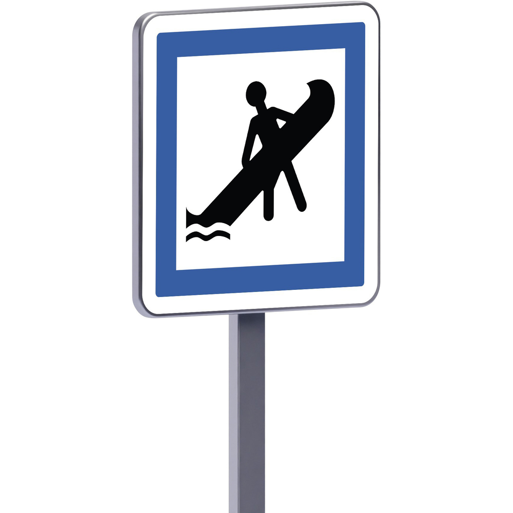 Panneau permanent Ce19 700x700 c2 emplacement de mise à l'eau d'embarcations légères TALIAPLAST - 528478