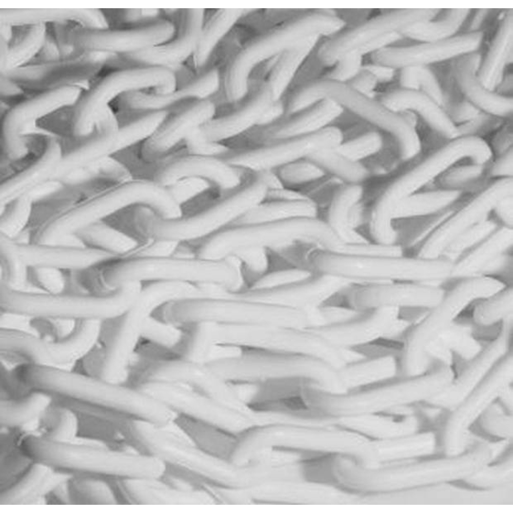 CHAINE PLASTIQUE BLANCHE Nø8 (SAC DE 25M) TALIAPLAST - 530105