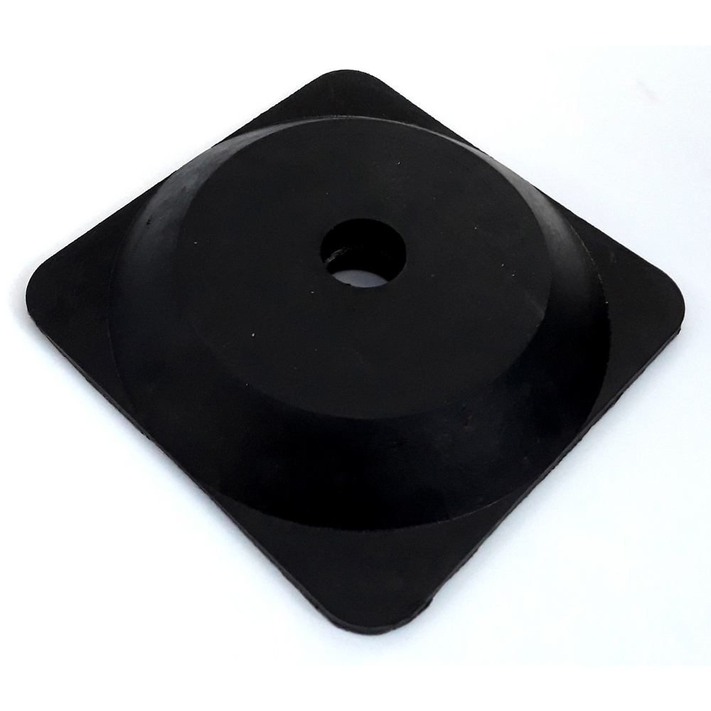 Pied caoutchouc 2,8 kg pour poteau de support TALIAPLAST - 530303