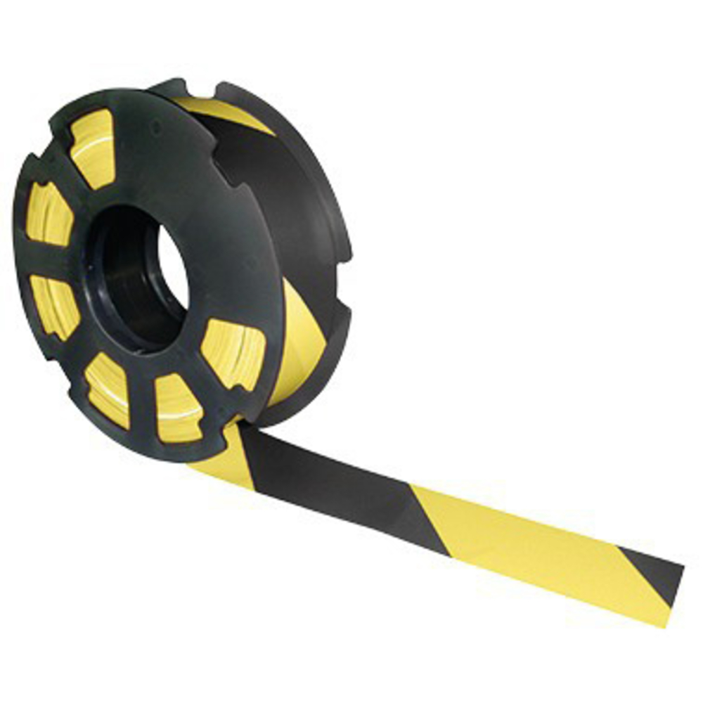 Rubalise 'rubaplast' noir jaune 500mx50mm TALIAPLAST - 540511