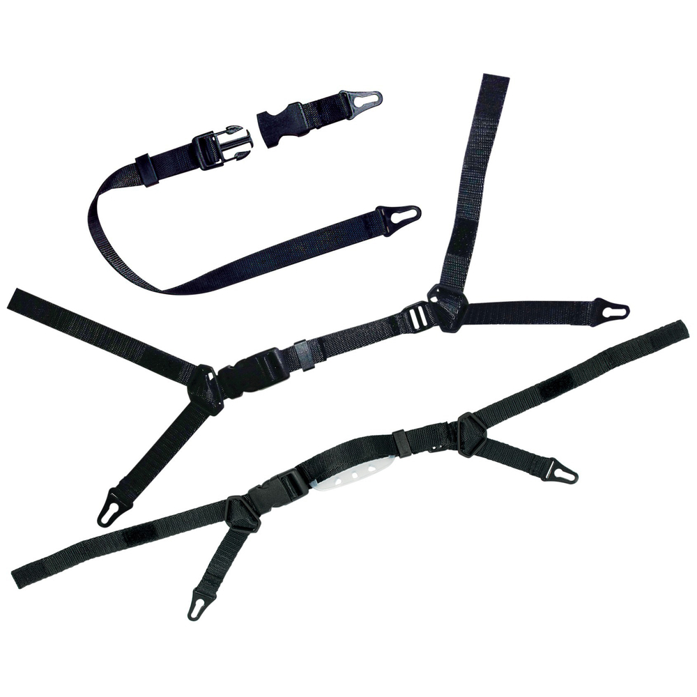 Jugulaire polyester 4 points avec mentonniere TALIAPLAST - 560107