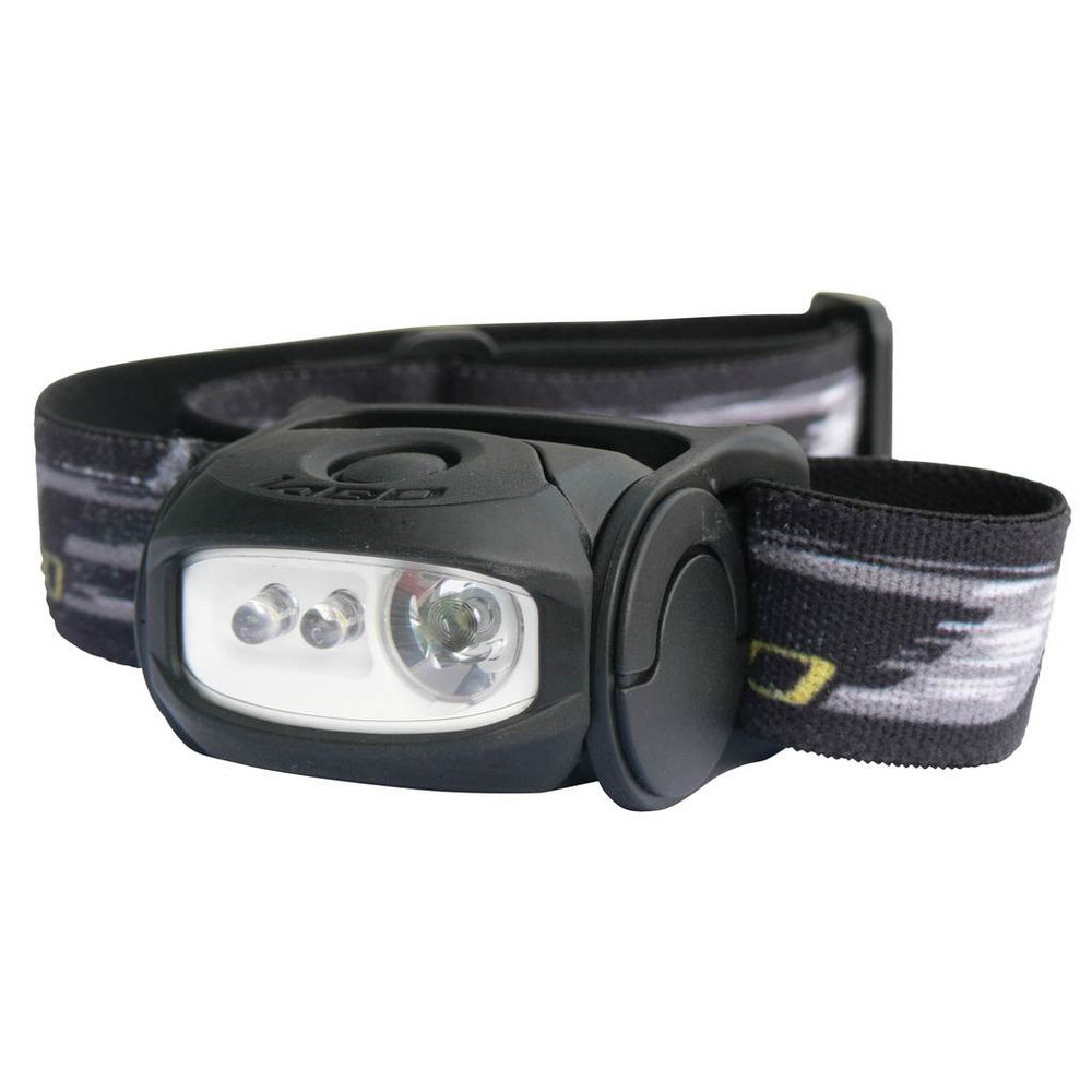 LAMPE FRONTALE 1 LED PUISSANCE +2 LED 5MM / 5 FONCTIONS TALIAPLAST - 560706