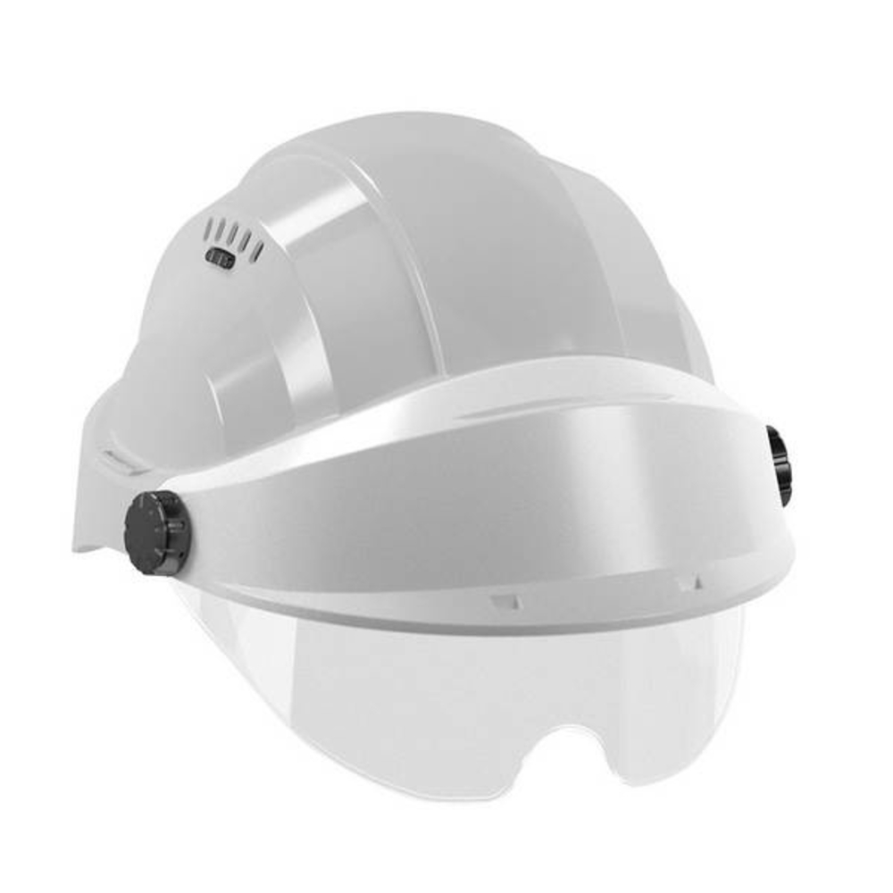 CASQUE 'ORIZON' GRIS VISIERE GRISE AVEC LUNETTE TALIAPLAST - 563788