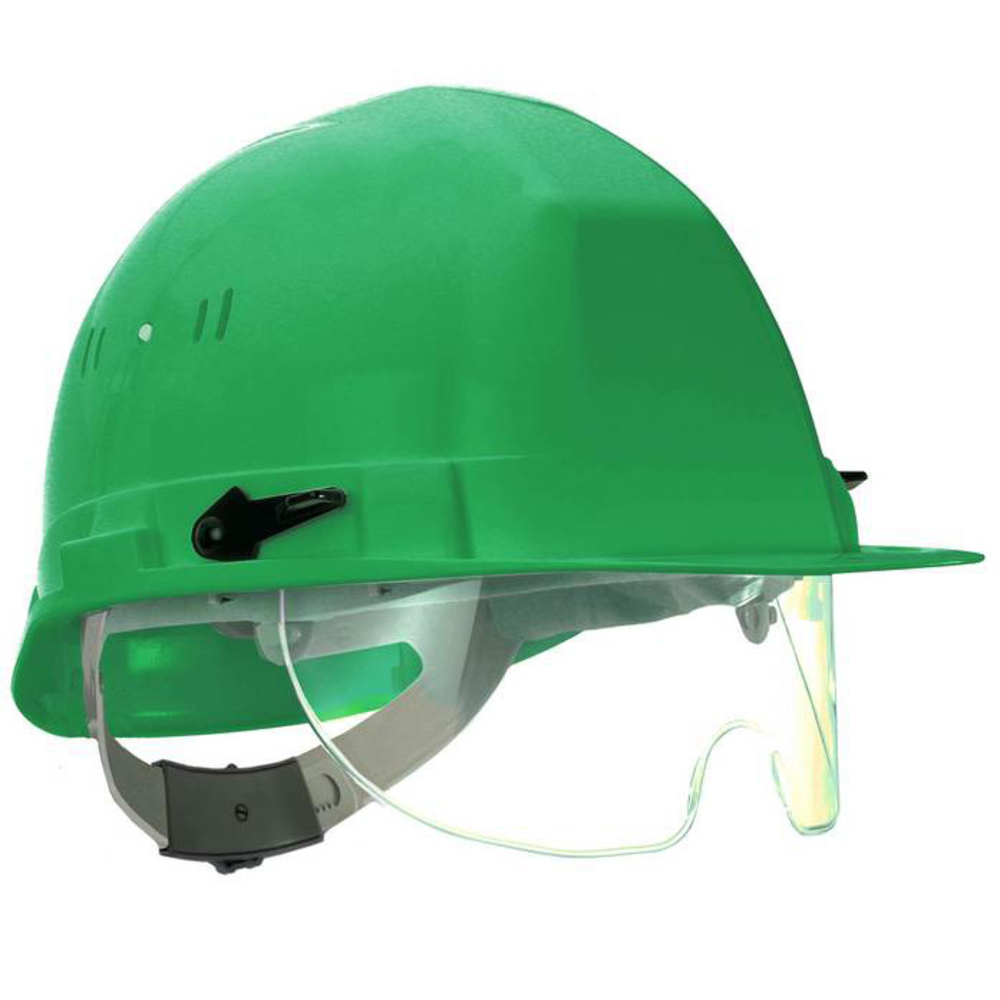CASQUE 'VISIOCEANIC' VERT RB40 MOLETTE TALIAPLAST - 564523