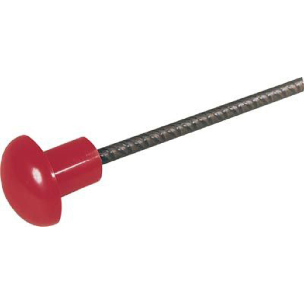 Embout de securite rouge (sac de 125)