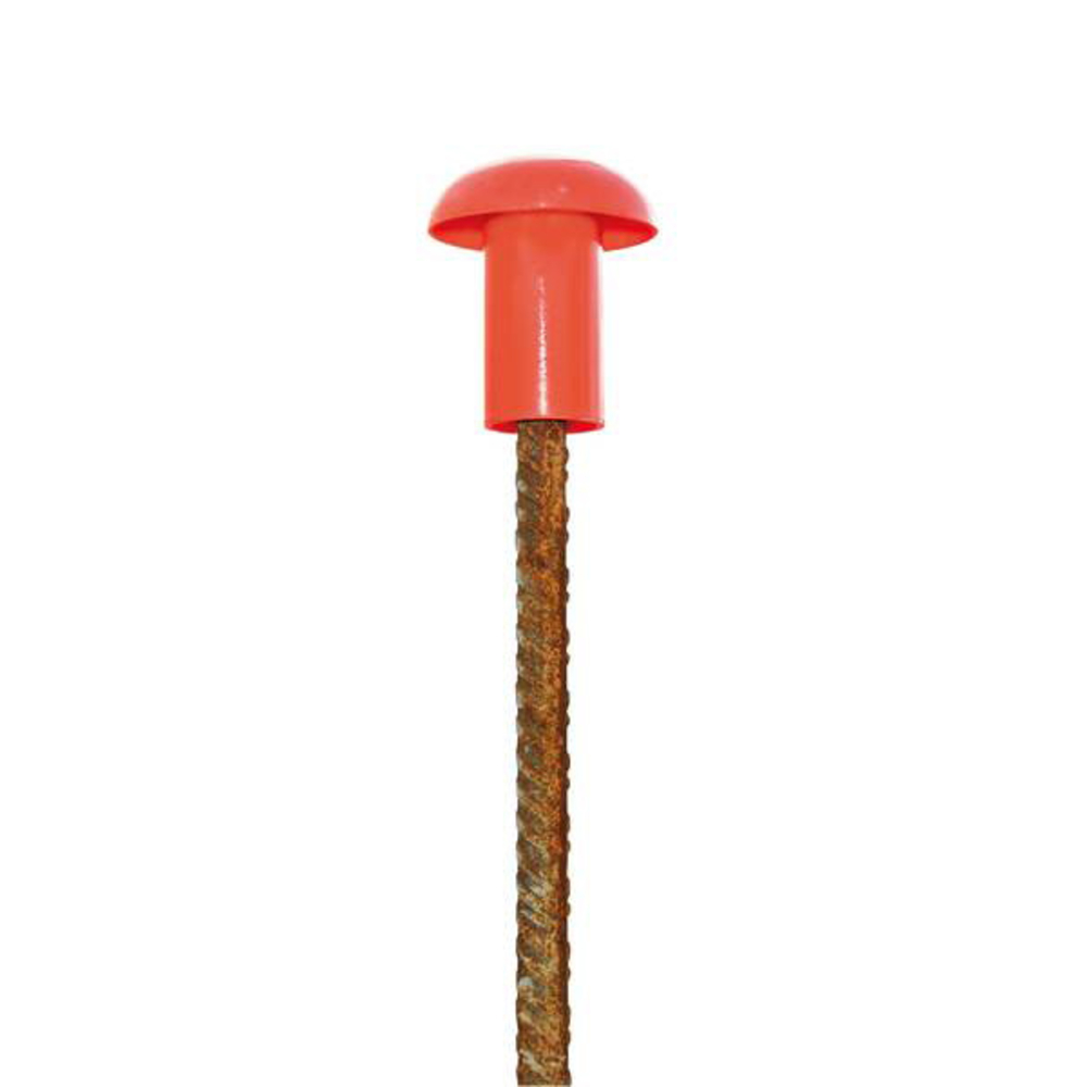 EMBOUT DE SECURITE ROUGE FLUO (SAC DE 25) TALIAPLAST - 600411