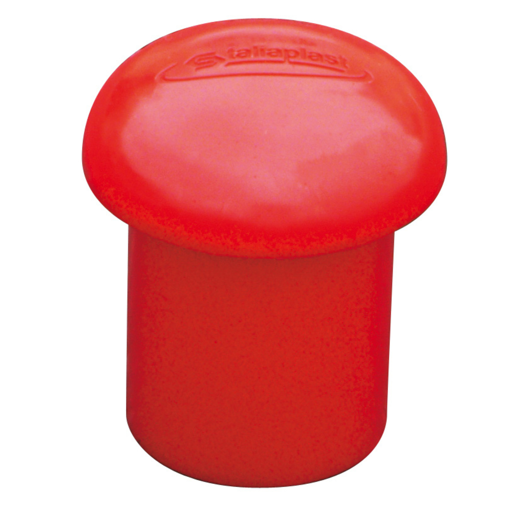 EMBOUT DE SECURITE ROUGE GRAND MODELE (SAC DE 25) TALIAPLAST-600412