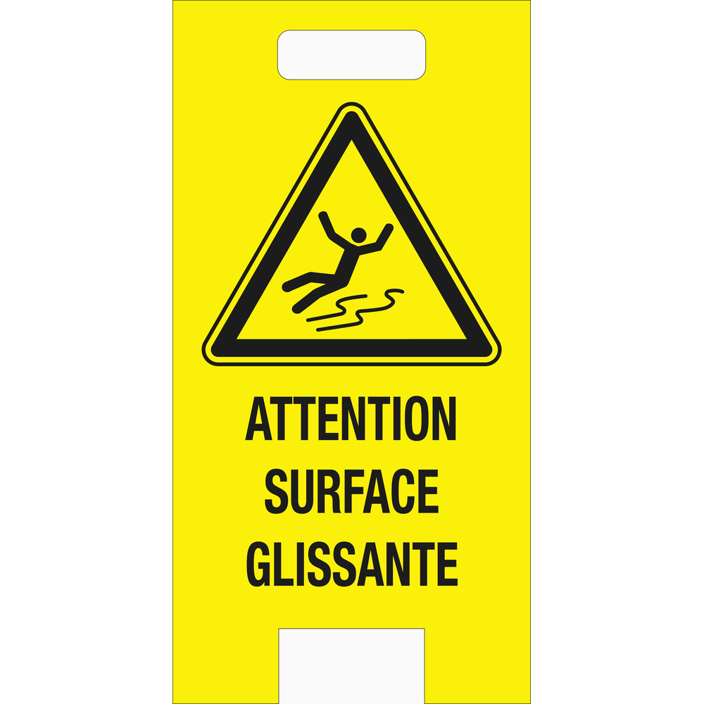 Chevalet de signalisation TALIAPLAST 'Attention surface glissante' - 620055