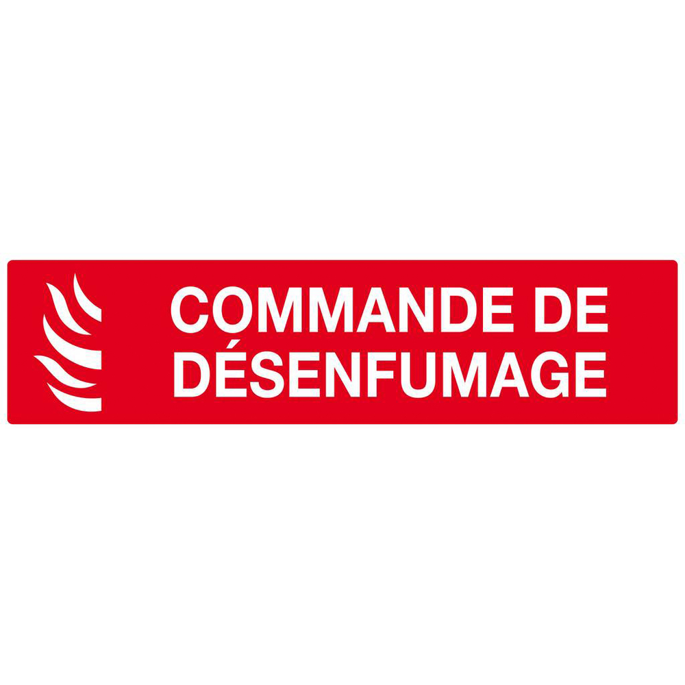 COmmANDE DE DESENFUMAGE 200x52mm TALIAPLAST - 620117