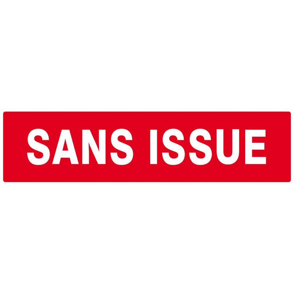 SANS ISSUE (INCENDIE) 200x52mm TALIAPLAST - 620124