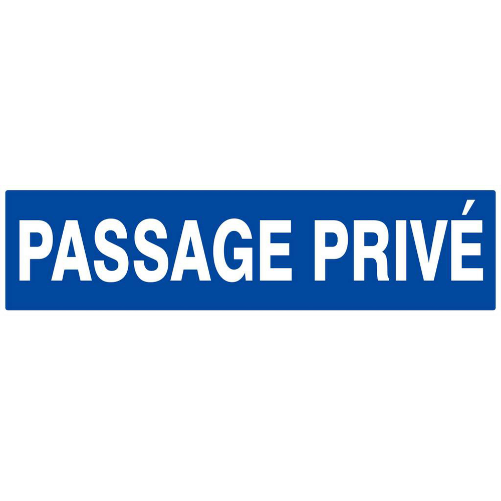 Panneau rigide PASSAGE PRIVE 200x52mm TALIAPLAST - 620635