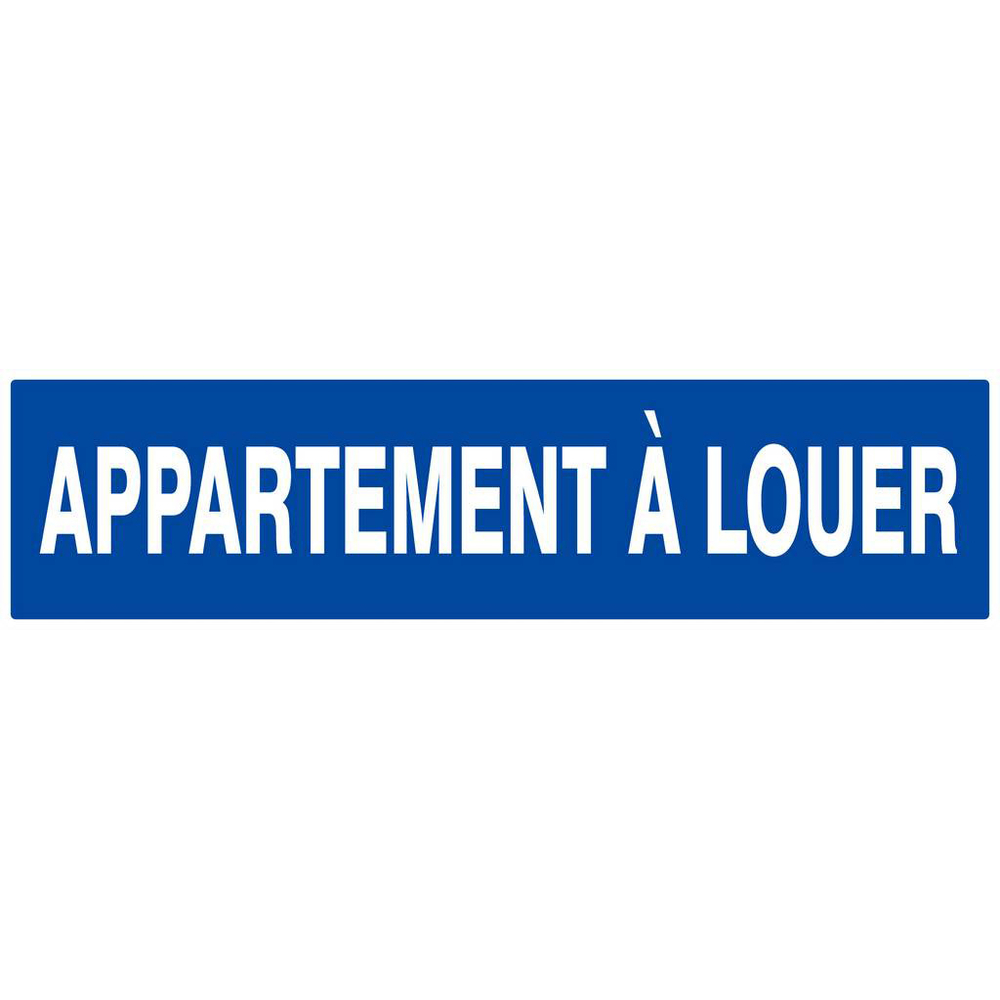 Panneau rigide APPARTEMENT A LOUER 200x52mm TALIAPLAST - 620636