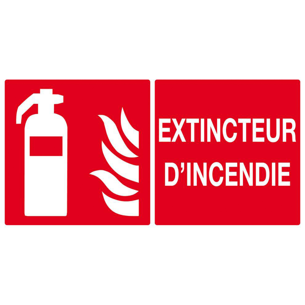 EXTINCTEUR D'INCENDIE 330x200mm TALIAPLAST - 621101