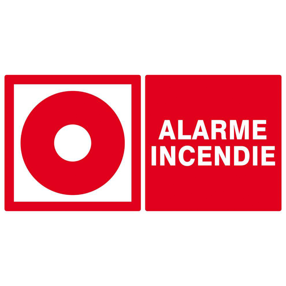 ALARME INCENDIE 330x200mm TALIAPLAST - 621106